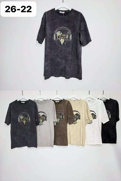 Футболка LiOpt (5XL-6XL) 26-22 mix (лето)