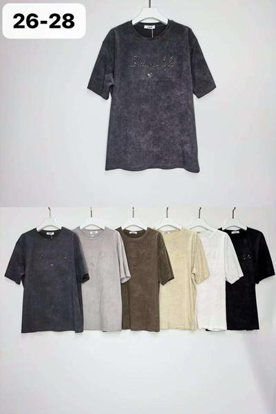 Футболка LiOpt (5XL-6XL) 26-28 mix (лето)