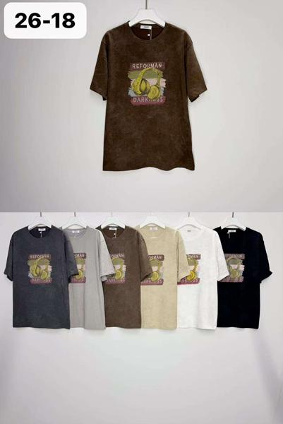 Футболка LiOpt (5XL-6XL) 26-18 mix (лето)