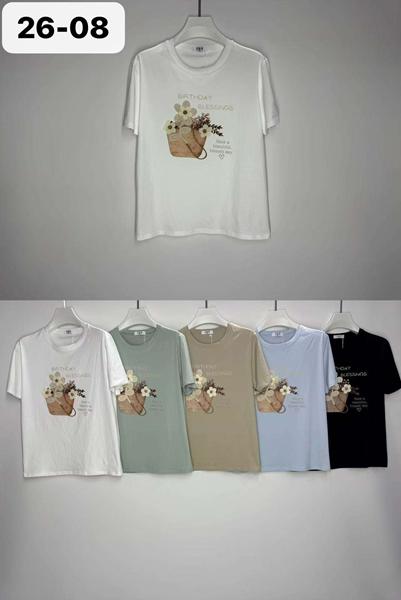 Футболка LiOpt (5XL-6XL) 26-08 mix (лето)