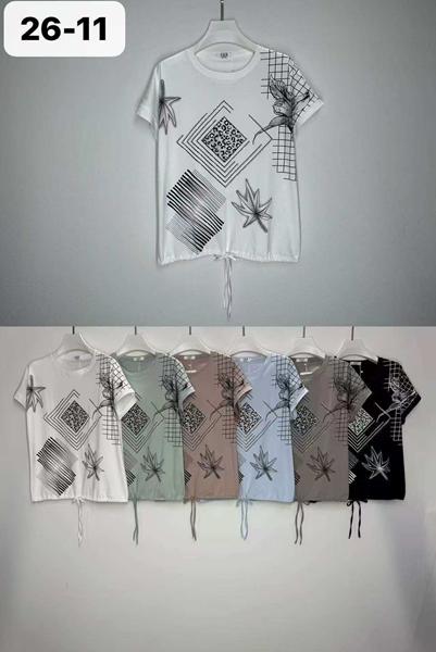 Футболка LiOpt (5XL-6XL) 26-11 mix (лето)