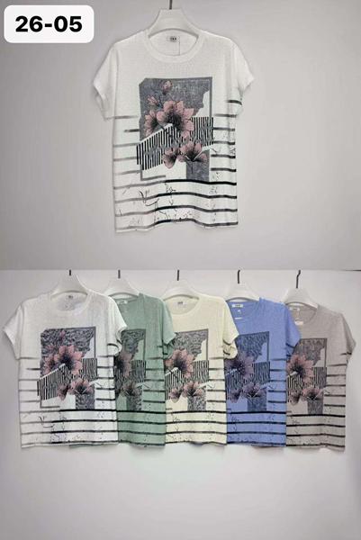 Футболка LiOpt (5XL-6XL) 26-05 mix (лето)