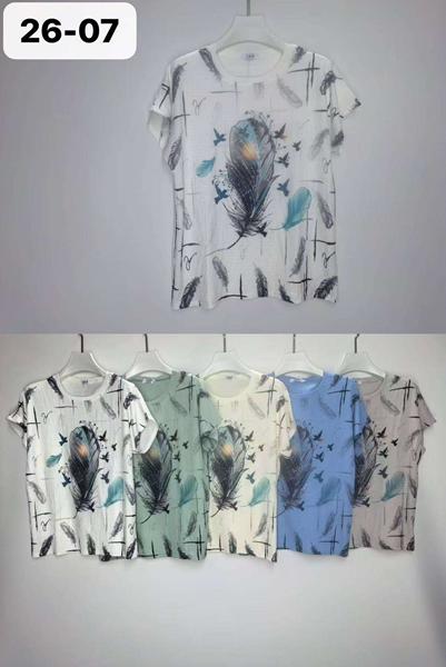 Футболка LiOpt (5XL-6XL) 26-07 mix (лето)