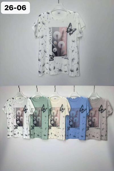 Футболка LiOpt (5XL-6XL) 26-06 mix (лето)