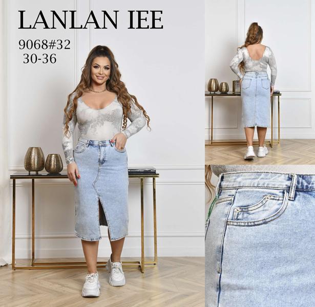 Юбка Lolo Blues (30-36) 9068 l.blue (лето)