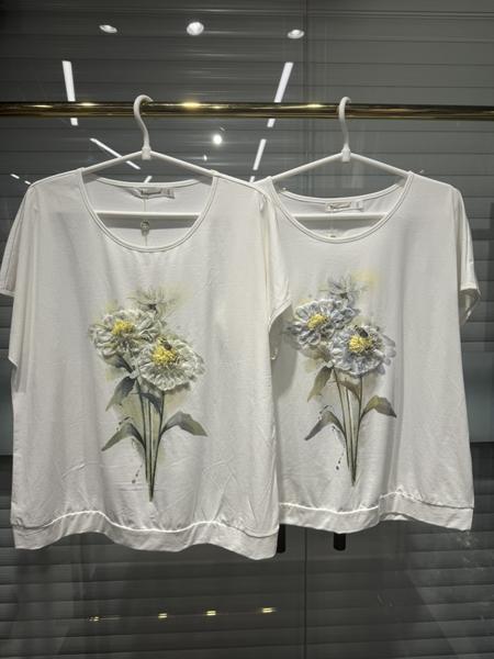 Футболка DGMD (3XL-8XL) E26136 white-beige (лето)