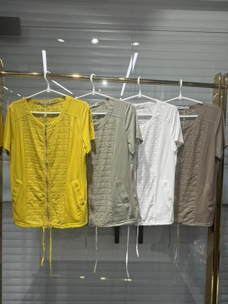 Кофта DGMD (L-5XL) E26045 yellow (деми)