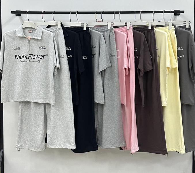 Костюм спорт DGMD (S-L) 500466 grey (деми)