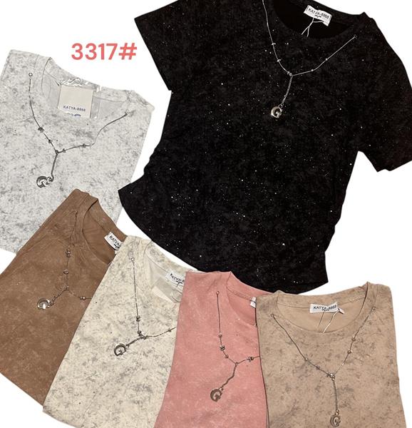 Футболка DGMD (42-48) 3317 mix (лето)