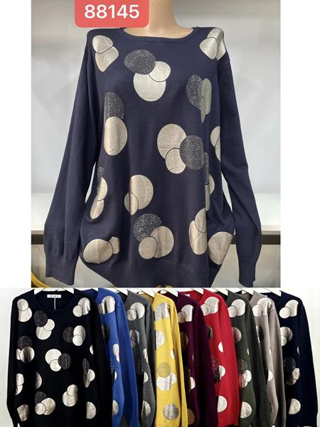 Свитер DGMD (56-60) 88145 mix (деми)