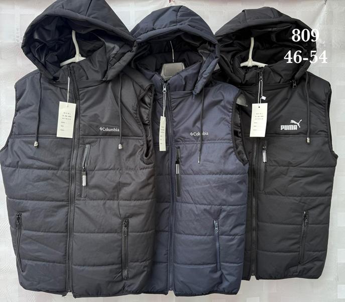 Жилетка Shon (46-54) S2612 navy (деми)