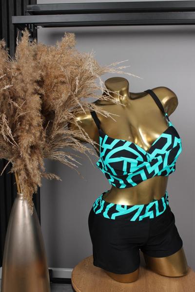 Купальник Sun&Sea (48-56) 26110 l.blue (лето)