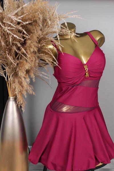 Платье Sun&Sea (48-56) 26101 fuchsia (лето)