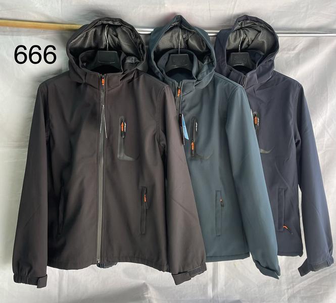 Ветровка Peng (XL-5XL) 666 black (деми)