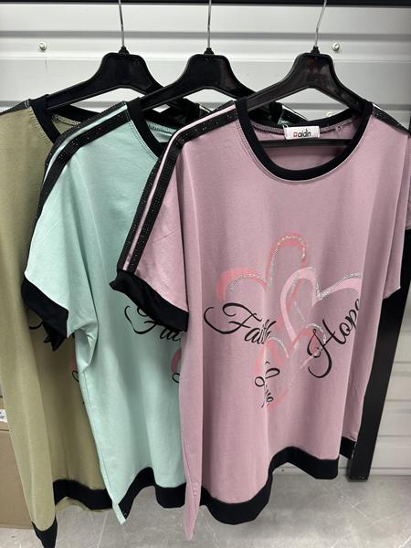 Футболка Aidin-шик шок (one size) 001 mint (лето)