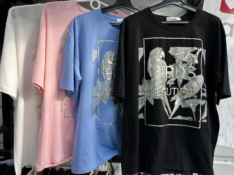 Футболка Aidin-шик шок (one size) 51 pink (лето)