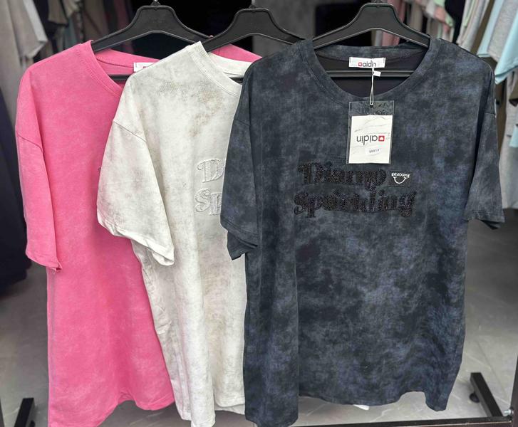 Футболка Aidin-шик шок (one size) 8881 pink (лето)