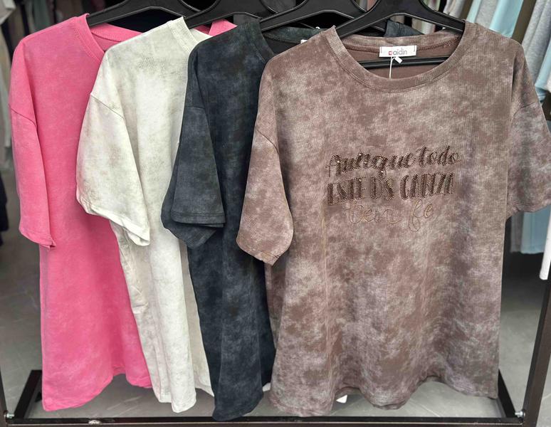 Футболка Aidin-шик шок (one size) 8883 pink (лето)