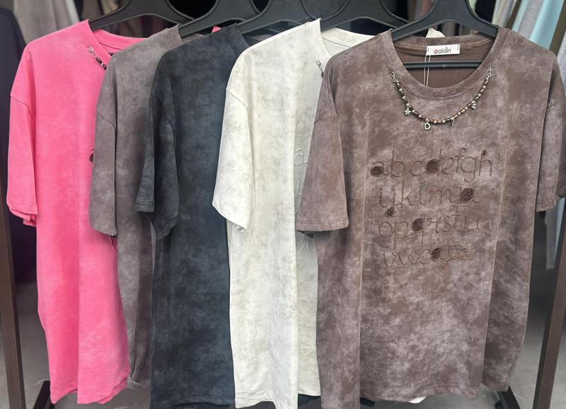 Футболка Aidin-шик шок (one size) 8886-0 black (лето)