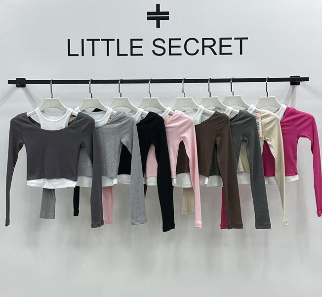 Топ Little Secret (M-XL) 500303 black (деми)