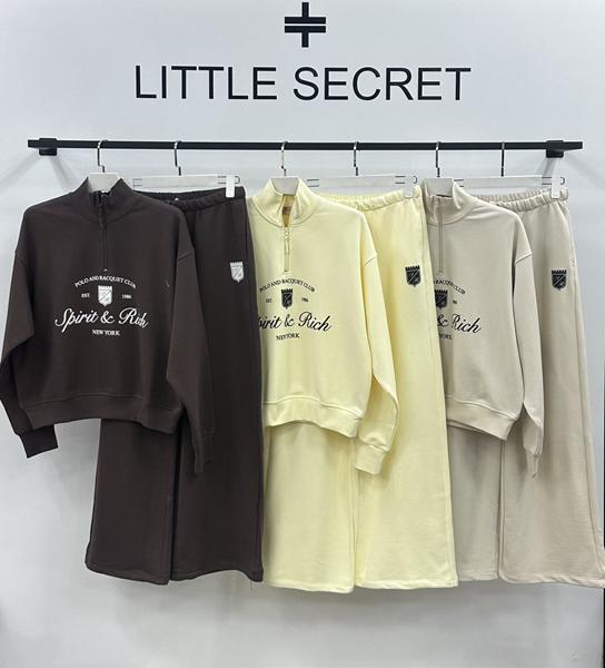 Костюм спорт Little Secret (S-L) 500426 brown (деми)
