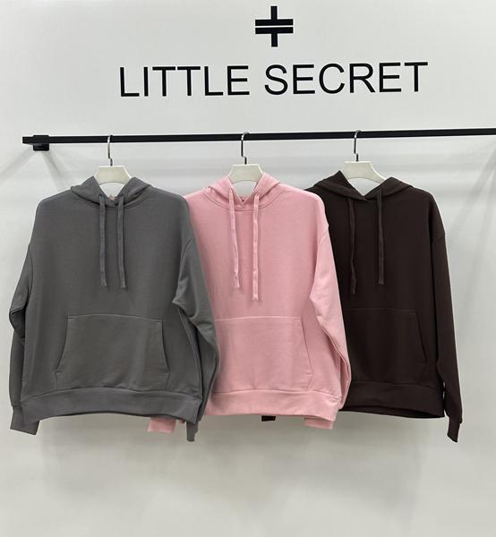 Худи Little Secret (S-L) 500434 brown (деми)