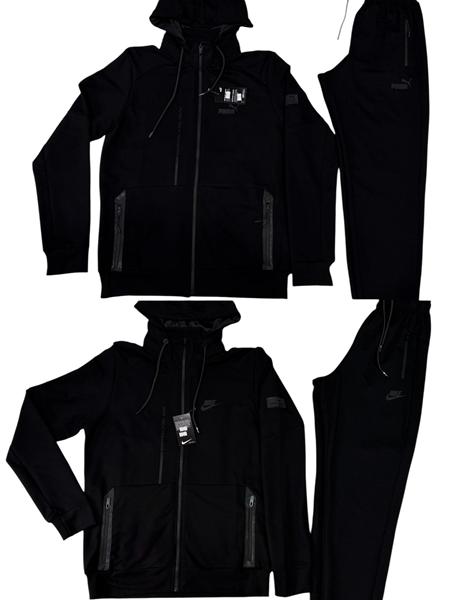 Костюм спорт Sevim (46-54) 777-1P black (деми)