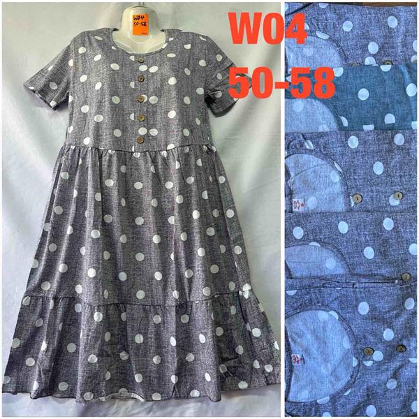 Платье Sevim (50-58) W04 grey (лето)