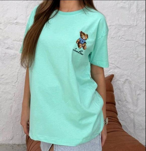 Футболка Lora (one size) LR1145 mint (лето)