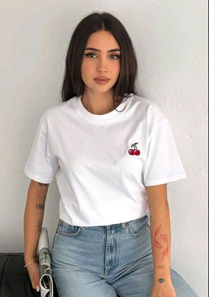 Футболка Lora (one size) LR1147 white (лето)