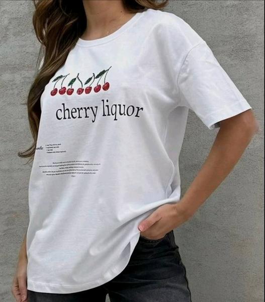 Футболка Lora (one size) LR1149 white (лето)