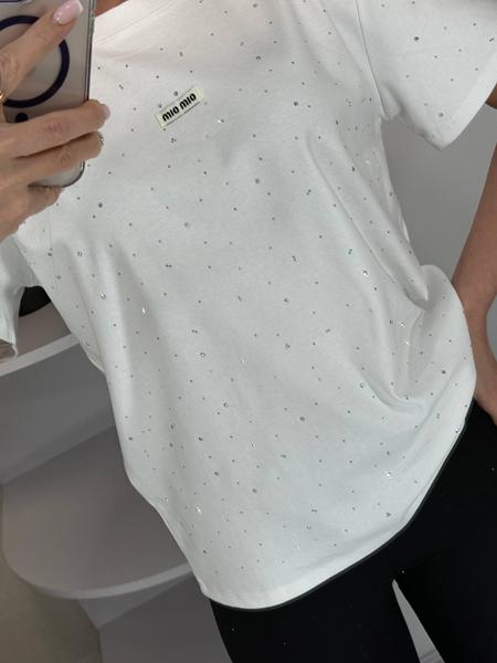 Футболка Lora (one size) LR1156 white (лето)