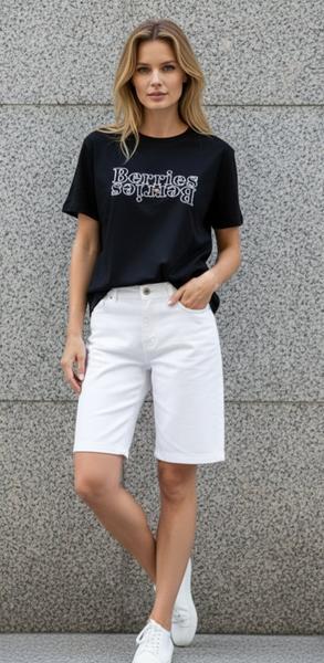 Футболка Lora (one size) LR1173 black (лето)