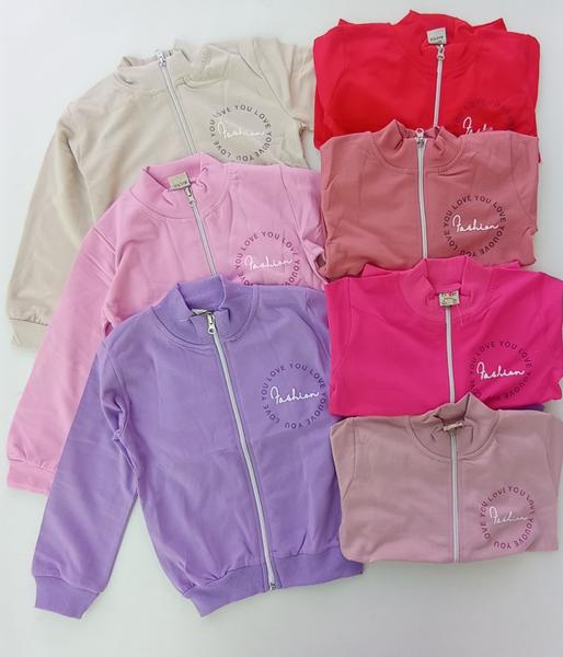 Кофта спорт Meloria (5-8) 14561 pink (деми)