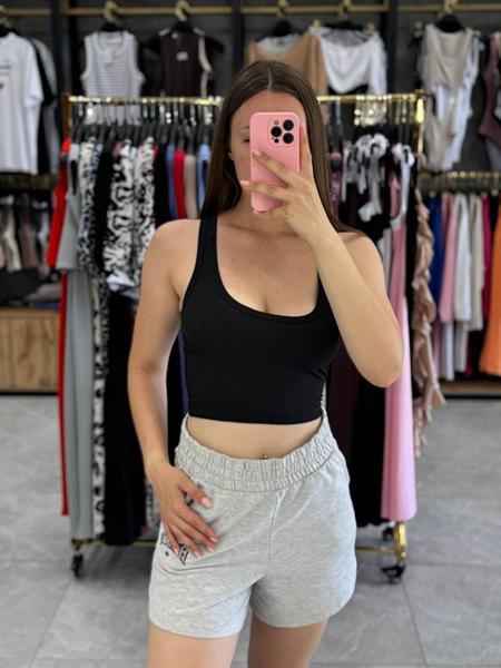 Топ Arina (42-48) 1630 black (лето)