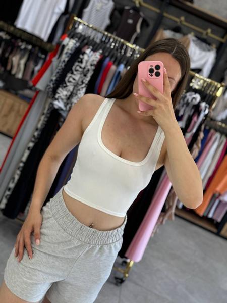 Топ Arina (42-48) 1630 white (лето)