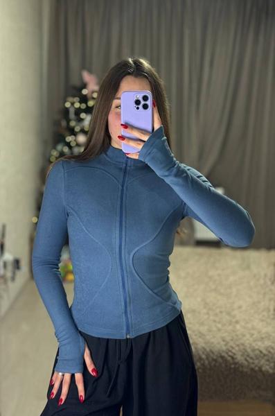 Кофта Arina (42-46) 1670 blue (деми)