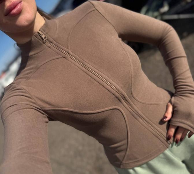 Кофта Arina (42-46) 1670 brown (деми)