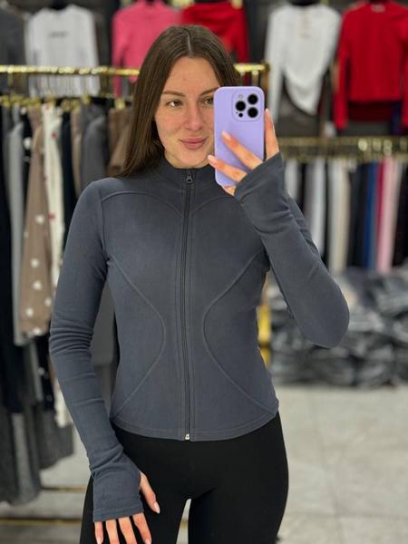 Кофта Arina (42-46) 1670 d.grey (деми)