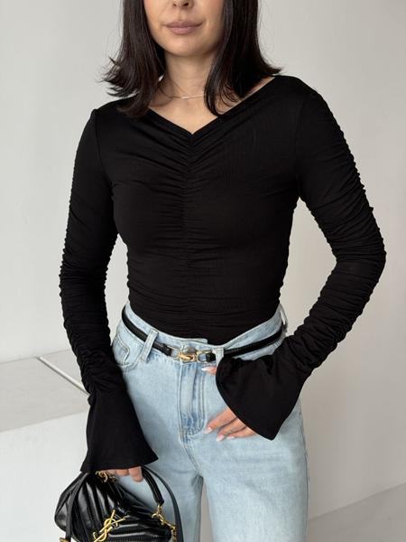 Свитер Arina (42-48) 1708 black (деми)