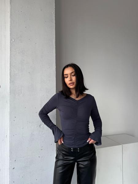 Свитер Arina (42-48) 1708 d.grey (деми)