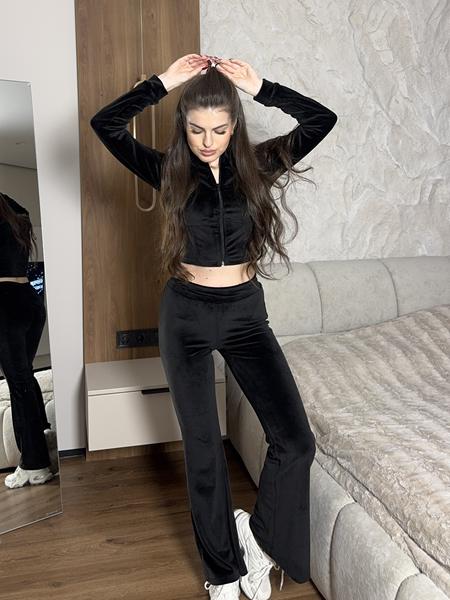 Костюм спорт Arina (42-48) 1715 black (деми)