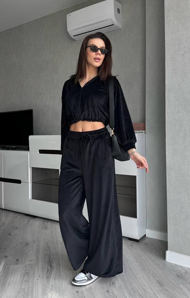 Костюм спорт Arina (42-48) 2498 black (деми)