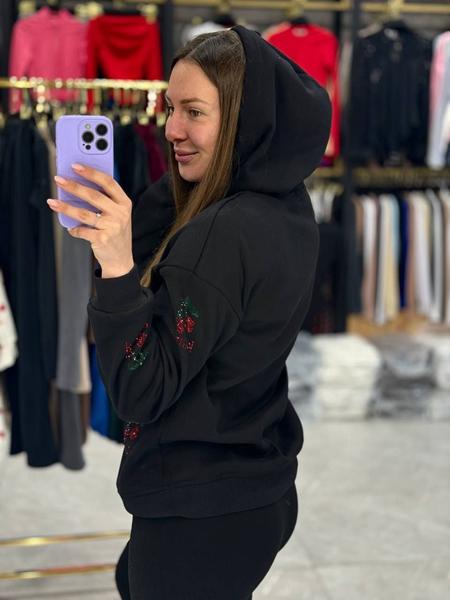 Батник Arina (XL-4XL) 2519 black (деми)