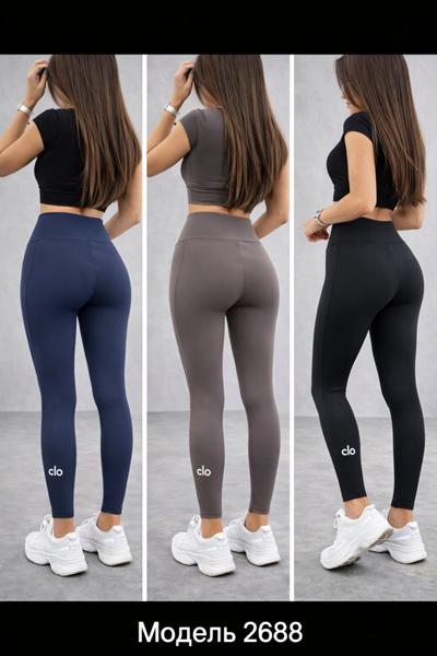 Лосины Arina (S-XL) 2688 black (деми)