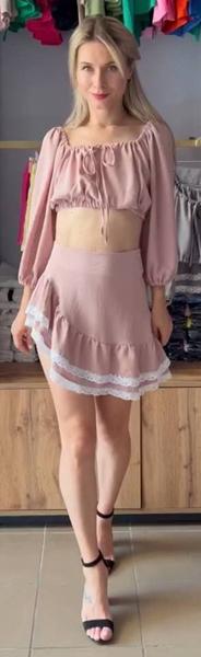 Костюм Arina (42-46) 3075 beige (лето)