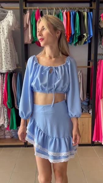 Костюм Arina (42-46) 3075 l.blue (лето)