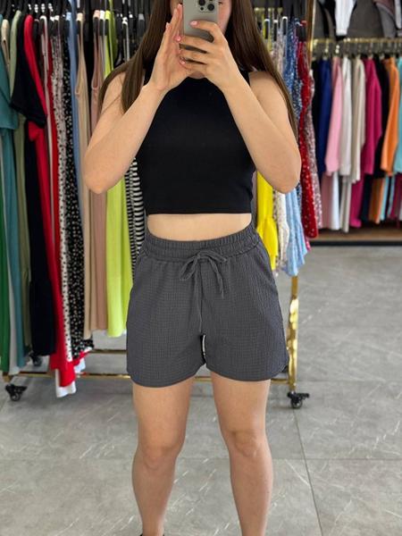 Шорты Arina (42-48) 5160 grey (лето)