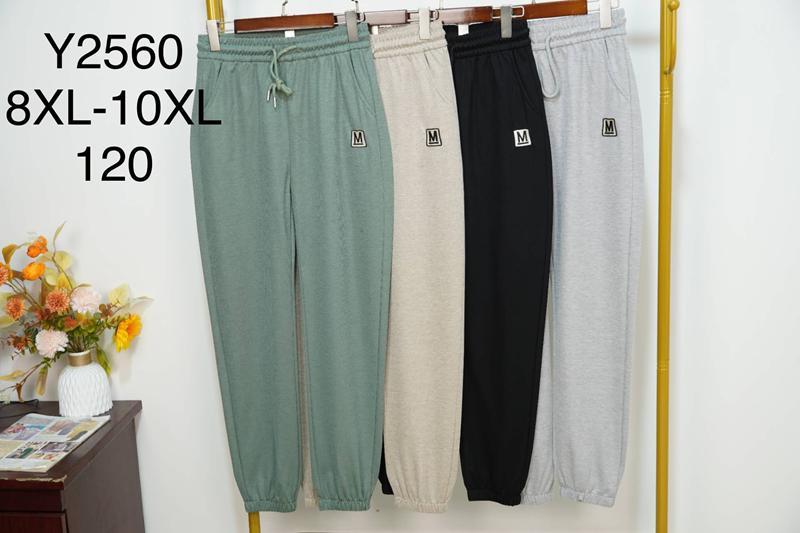 Штаны спорт ALIA (8XL-10XL) Y2560 mix (деми)