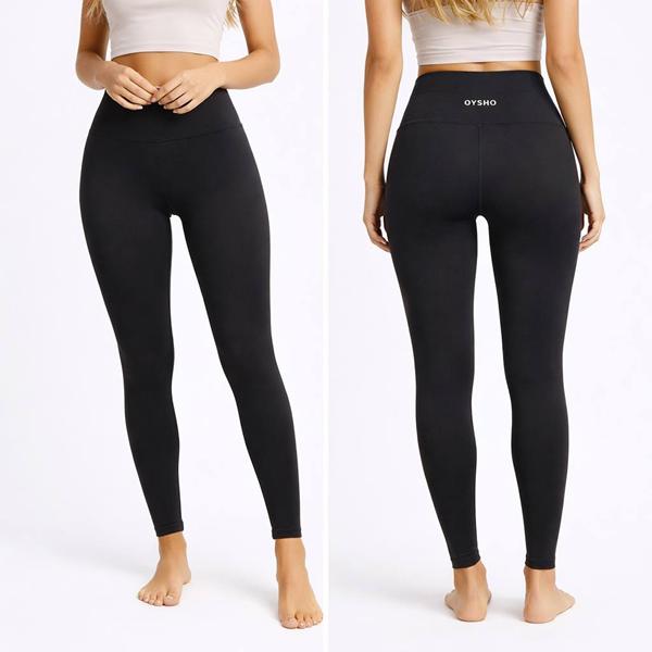 Лосины Sport style (S-2XL) 124 black (деми)